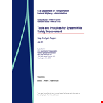 System Gap Analysis example document template