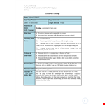 Reading Comprehension Lesson Plan example document template