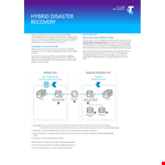 Hybrid Disaster Recovery Plan Example example document template 