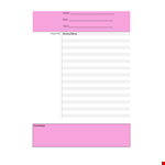 Cornell Notes Template - Free Printable | Efficient Note-Taking example document template