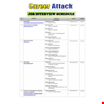 Master Your Job Interview: Tips & Techniques for Success | October Degree Program example document template 