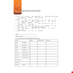 Apply as Graphic Designer with our optimized application form example document template