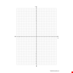 Printable Coordinate Graph Paper for Math Worksheets | TheMathWorksheetSite example document template