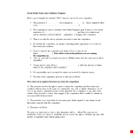 Terms and Conditions Template | Ensure Fair Competition and Choose a Winner example document template 