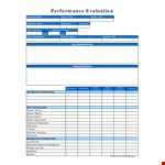 Effective Employee Performance Review Examples | Competencies & Evaluation Tips example document template