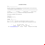 Late Rent Notice Template - Ensure Prompt Payment with our Total Late Rent Notice Template example document template