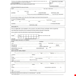 Restaurant Job Application Form Sample example document template