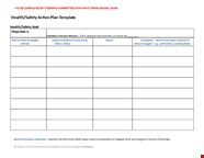 Health Safety Action Plan Template Evaluate Measure Achieve Objectives