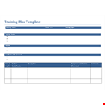 Create Effective Training Manuals | Set Goals & Achieve Results example document template