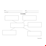 Teacher, Class, and Subject Concept Map Template example document template