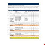 Cash Flow Statement Template Including Guidelines example document template