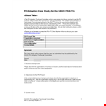 Case Study Template for Business | Easy-to-Use for Any Organization example document template