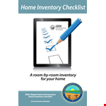 Home Inventory example document template