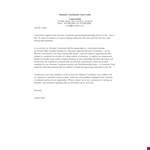 Volunteer Coordinator Cover Letter example document template