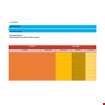 Logic Model Template - Create Effective Programs with Clear Logic example document template