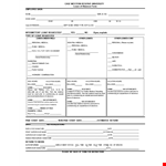 Leave of Absence Template - Employee, Medical, Personal, Family example document template