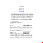 Construction Resume example document template