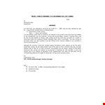 Warning Letter For Late Attendance example document template 