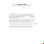 Late Payment Demand Letter Template - Commercial Transaction example document template 