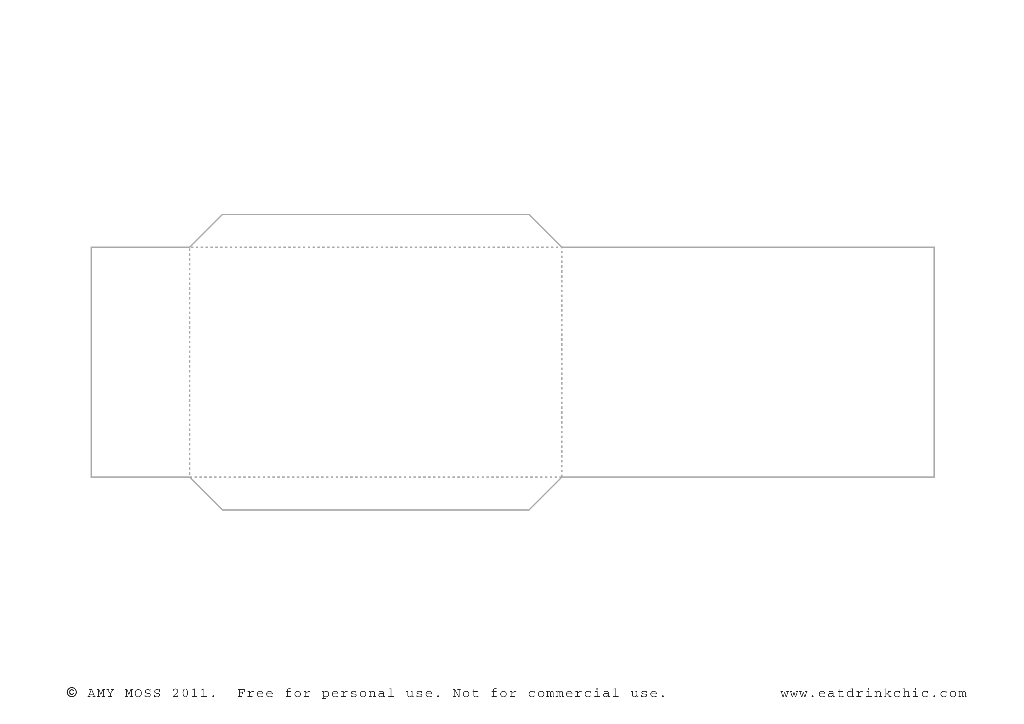 Customizable Envelope Template - Design Your Own