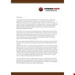 Free Sample Letterhead Template example document template 