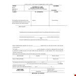 Security Deposit Return Letter - Court, Attorney, Plaintiff & Defendant example document template 