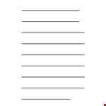 Free Lined Paper Template - Printable PDF, Wide Ruled and College Ruled example document template