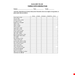 Improve Your Performance: Self Evaluation Examples for Students in Class example document template