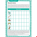 Reward Chart For Kids - Motivate and Encourage with a Fun Reward System example document template