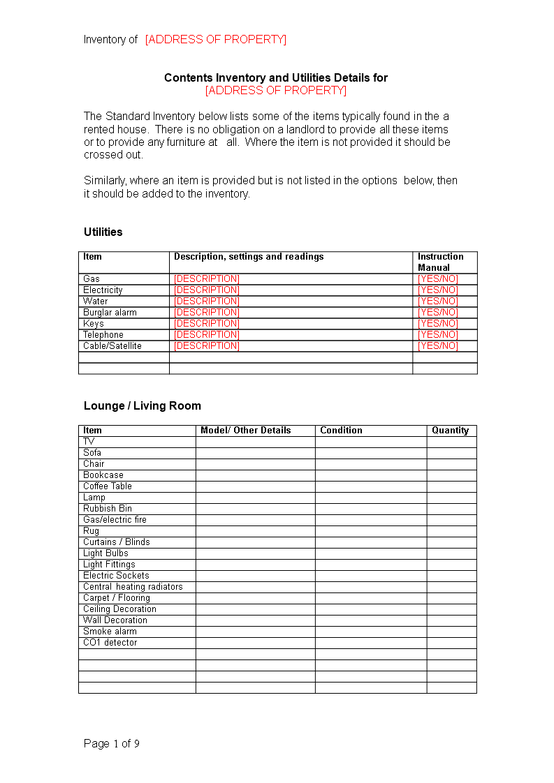 rented-property-inventory