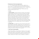 Service Agreement Template - Protect Your Business & Clients example document template 