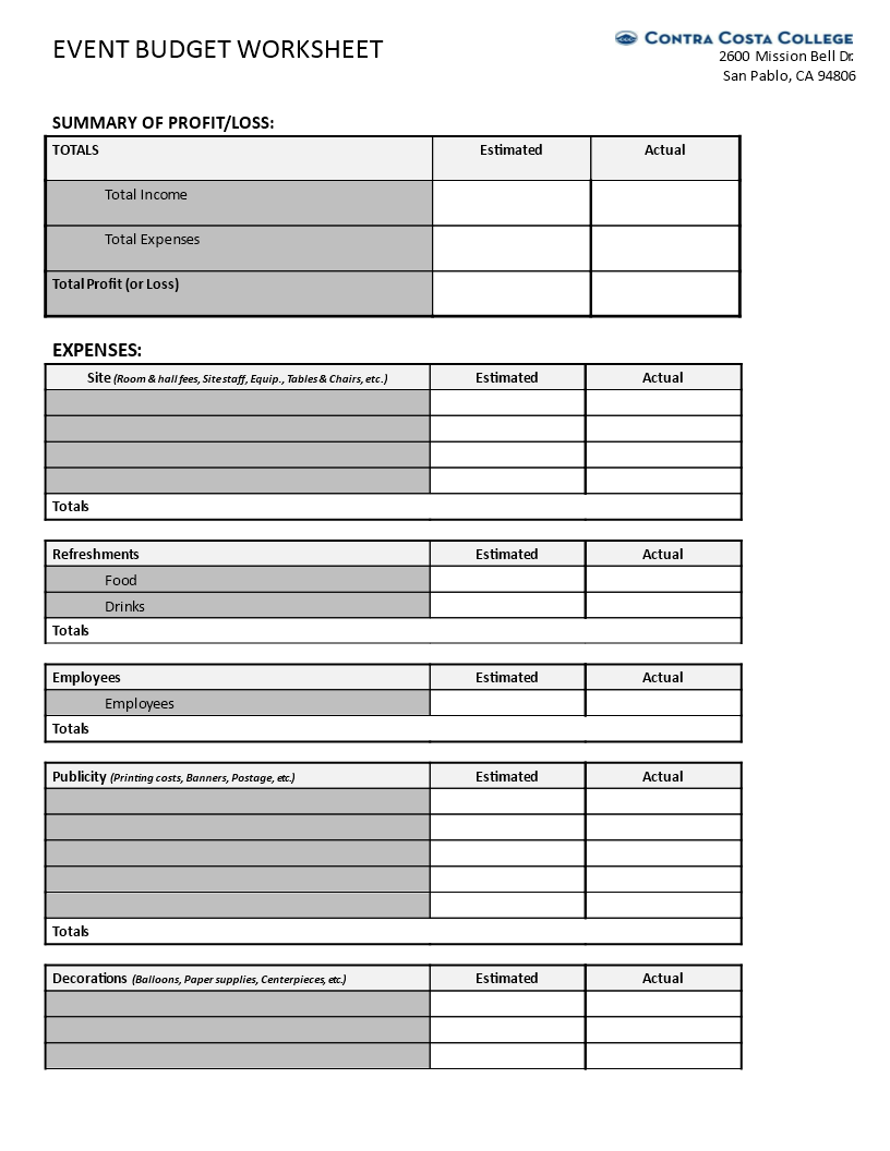 event-budget-worksheet-example