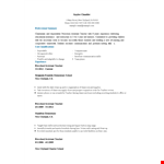 Preschool Assistant Teacher Resume example document template 