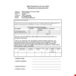 Request For Quote Form example document template