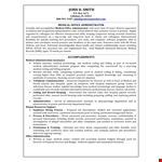 Sample Resume For Medical Administrative Assistant example document template