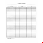 Text Book Inventory Template example document template