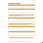 Download Lesson Plan Template for Effective Computing Lessons | Students example document template