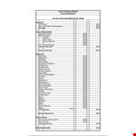 Maximize Revenue and Minimize Expenses - Your Guide to Profit and Loss example document template