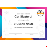 Create Professional Certificate Templates | Customize and Download example document template 