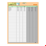 Track your debt payoff progress with our Debt Snowball Spreadsheet example document template