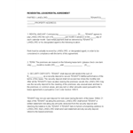 Rental Application Template for Landlords: What the Tenant Must Know example document template 