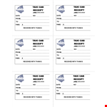 Create Custom Taxi Receipts Instantly! - Download and Personalize Your Taxi Receipt Template example document template