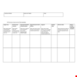 Improve Employee Performance with Our Detailed Performance Improvement Plan Template example document template