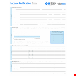 Get Proof of Income for Coverage - Income Verification Letter example document template