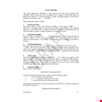 Service Agreement Template for Projects with Universities: Sponsor and Agreement shall be met example document template