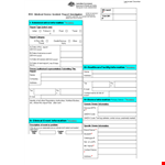 Medical Device Incident Report example document template