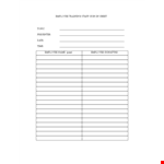 Employee Training Sign In Sheet Template | Manage Employee and Staff Training Effortlessly example document template