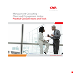 Customized Consulting Services | Proposal Template for Contract & Client Engagement example document template