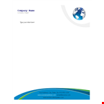 Free Printable Letterhead Template example document template