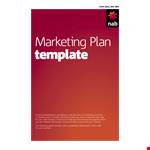 Create an Effective Marketing Plan with our Template | Business Services example document template